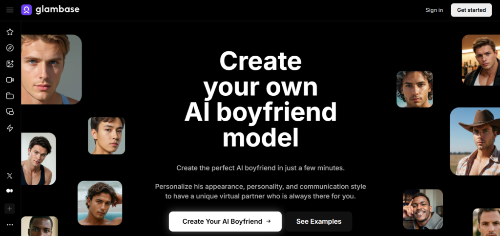 Glambase screenshot