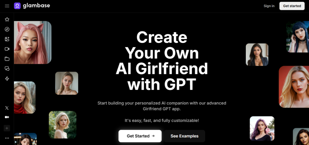 Glambase screenshot