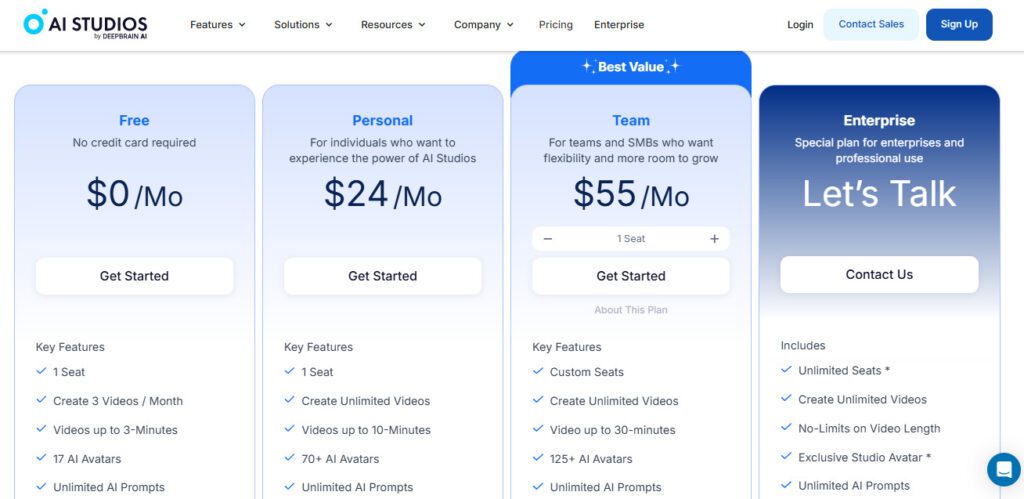 AI Studios screenshot