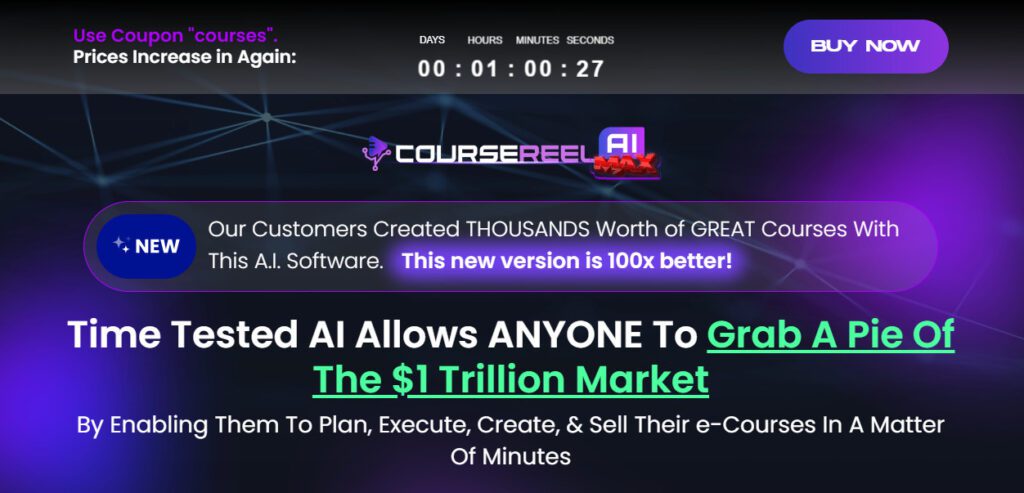 CourseReel AI preview