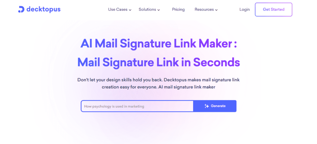 Decktopus AI screenshot