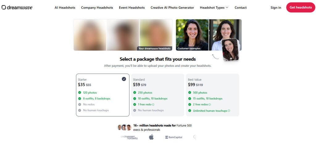 Dreamwave AI screenshot