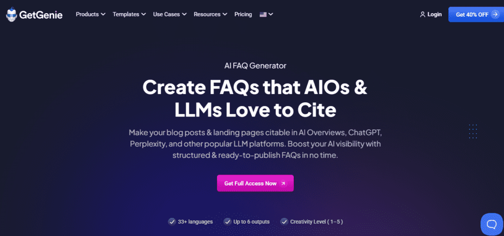 GetGenie AI screenshot