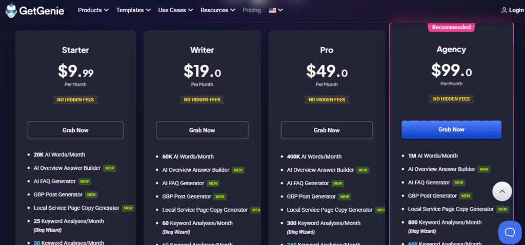 GetGenie AI screenshot