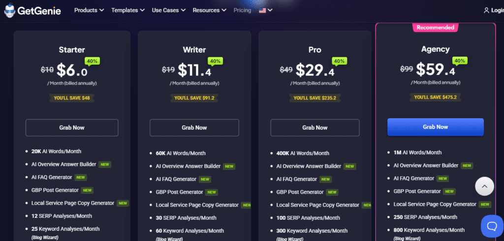 GetGenie AI screenshot
