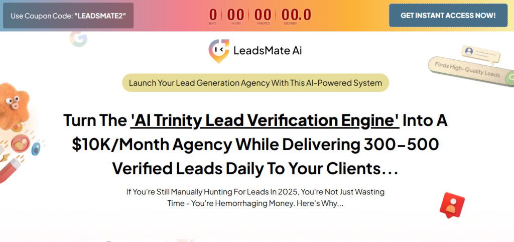 LeadsMate AI preview