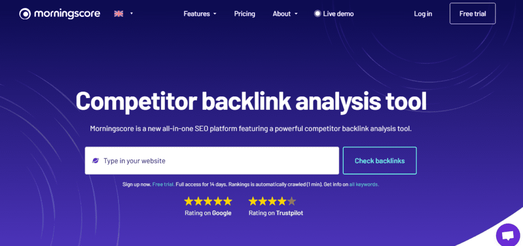 Morningscore screenshot