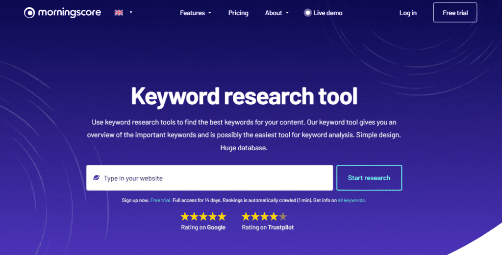 Morningscore screenshot