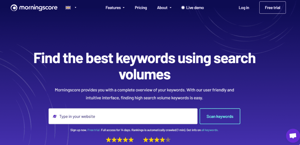 Morningscore screenshot