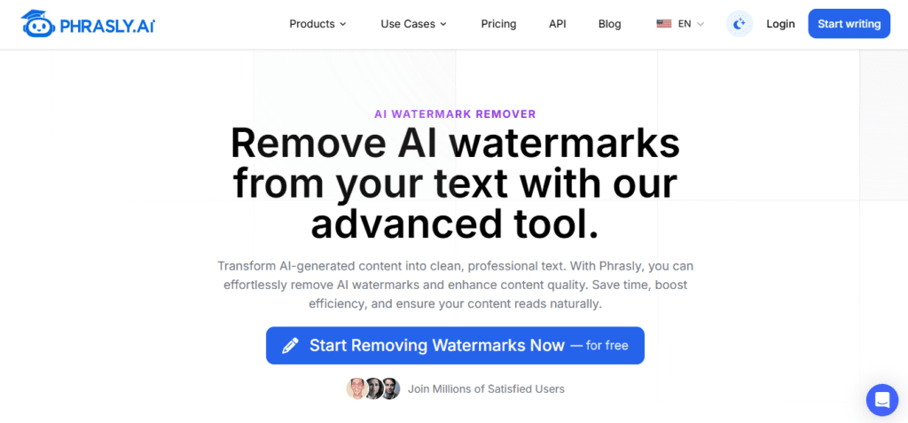 Phrasly AI screenshot