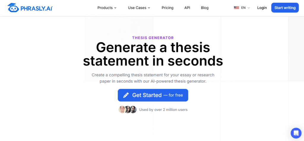 Phrasly AI screenshot