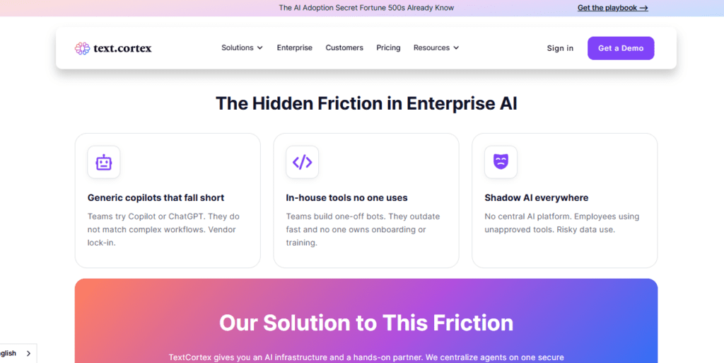 TextCortex AI screenshot