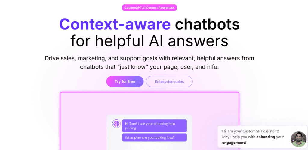 CustomGPT AI screenshot