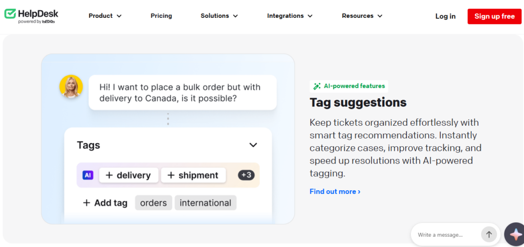 HelpDesk screenshot