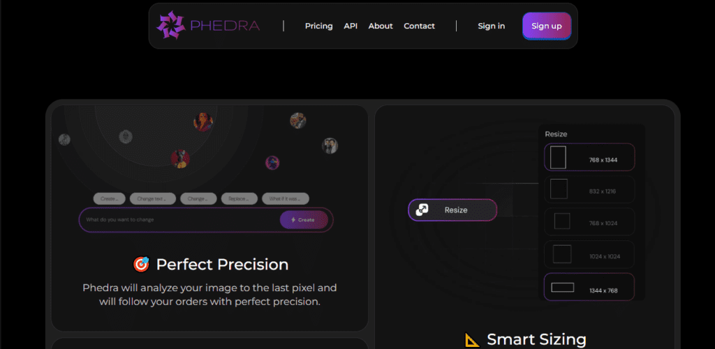 Phedra AI screenshot
