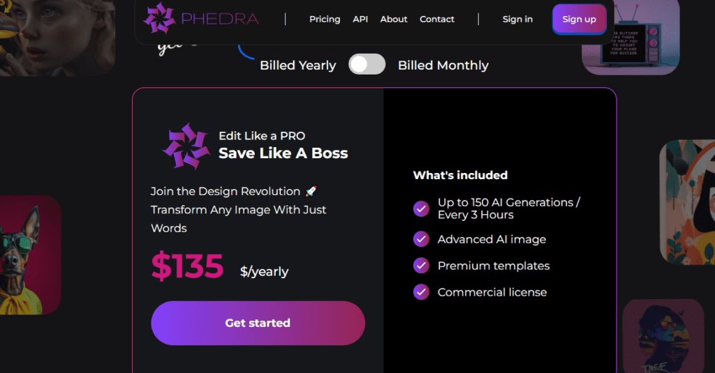 Phedra AI screenshot