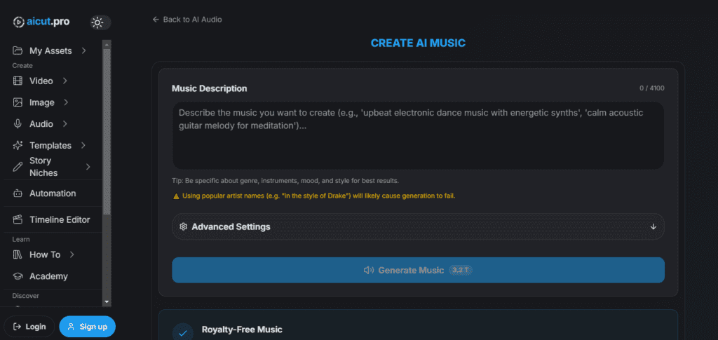Aicut Pro screenshot