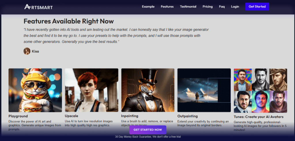 Artsmart AI screenshot