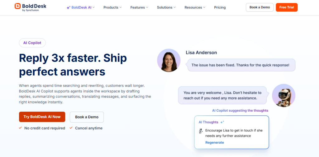 BoldDesk screenshot