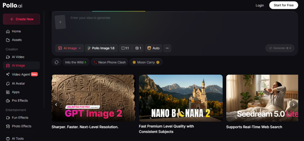 Pollo AI screenshot