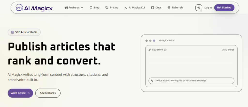 AI Magicx screenshot