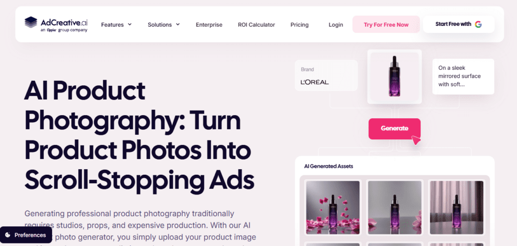 AdCreative AI screenshot