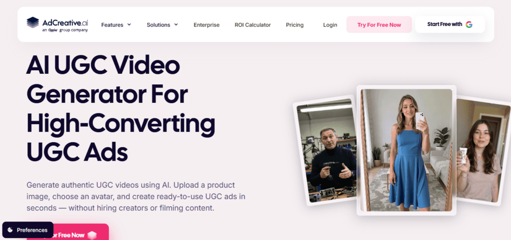 AdCreative AI screenshot