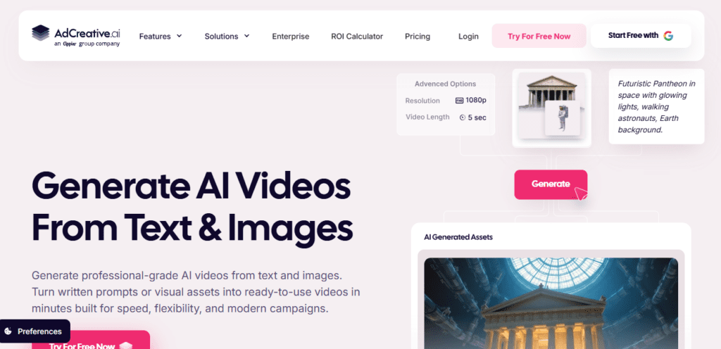 AdCreative AI screenshot