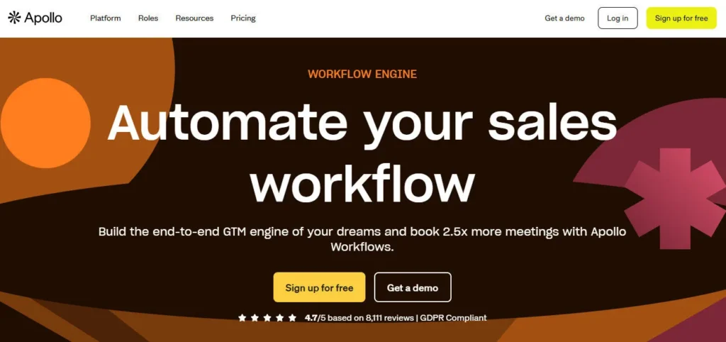 Apollo.io screenshot