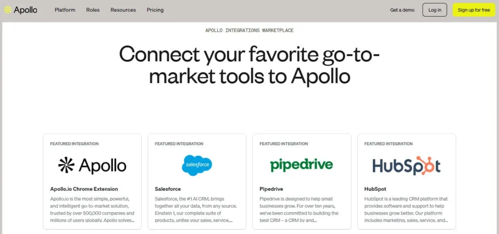 Apollo.io screenshot