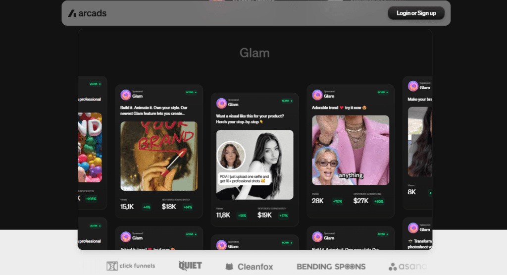 Arcads AI screenshot
