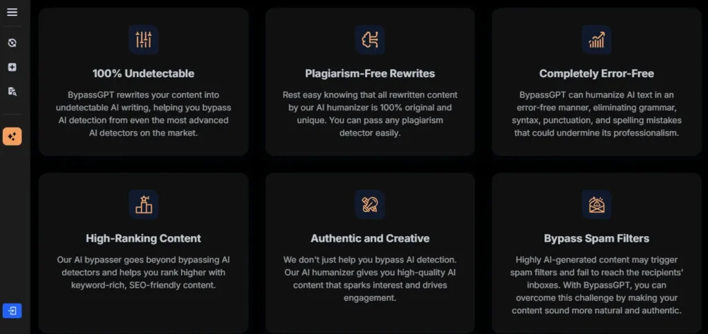 BypassGPT screenshot