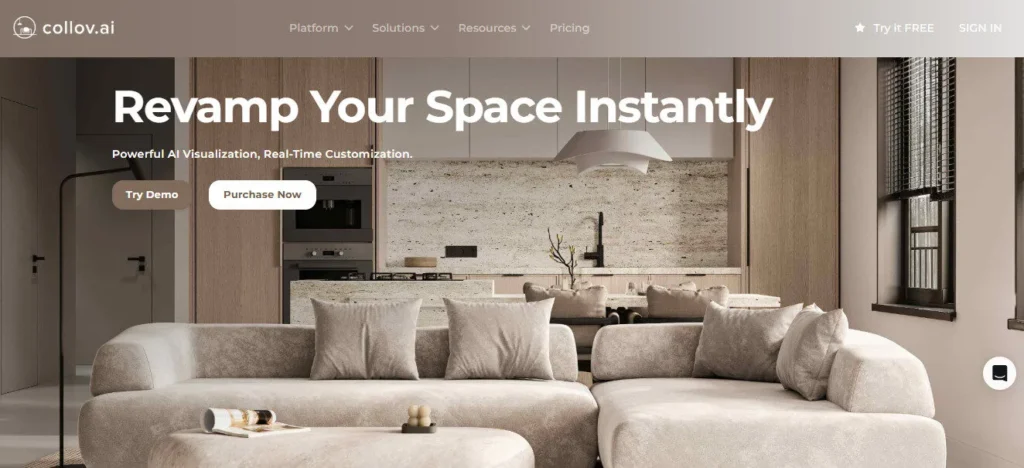 Collov AI screenshot