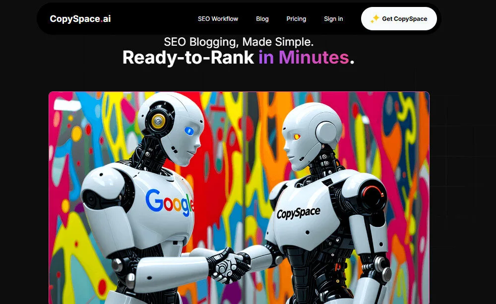 Copyspace AI screenshot