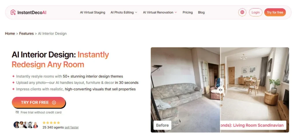InstantDeco AI screenshot