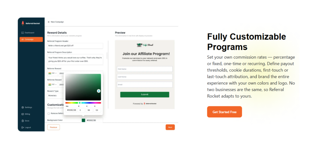 Referral Rocket screenshot