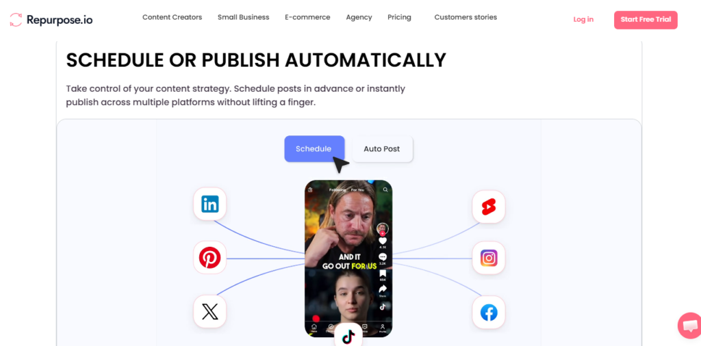 Repurpose.io screenshot