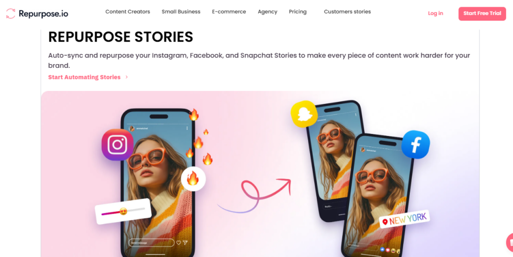 Repurpose.io screenshot