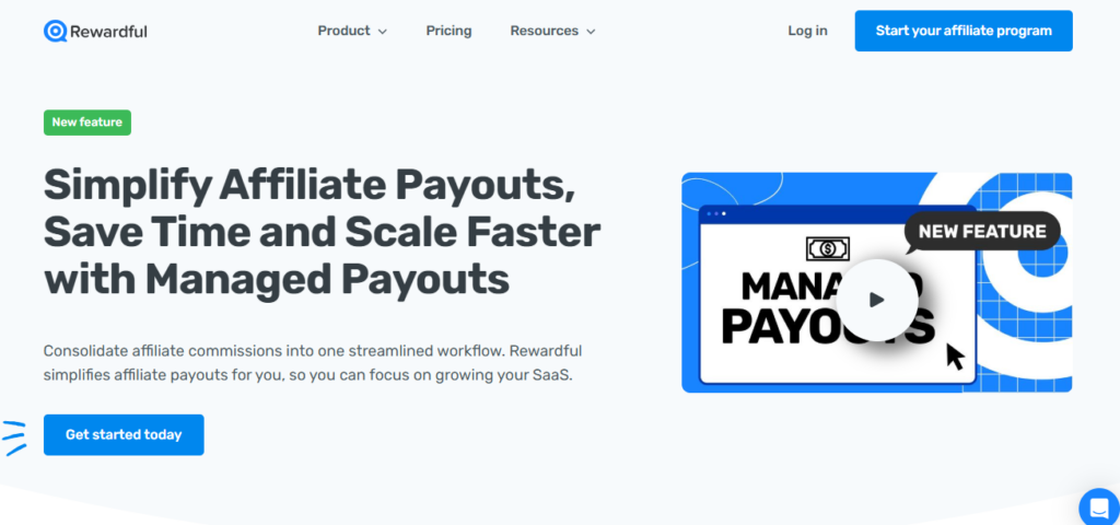 Rewardful screenshot