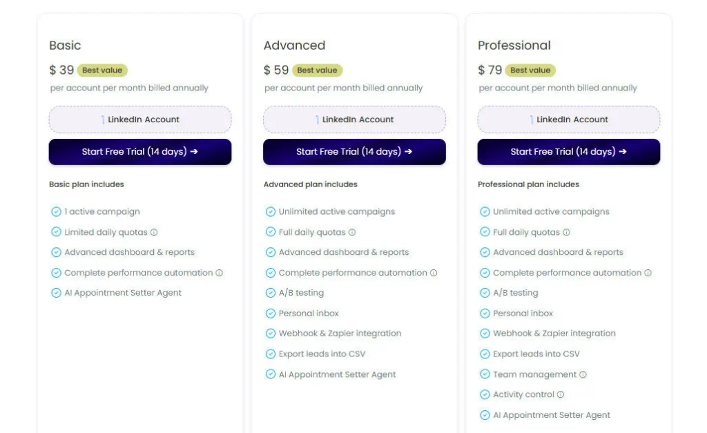 SalesRobot screenshot