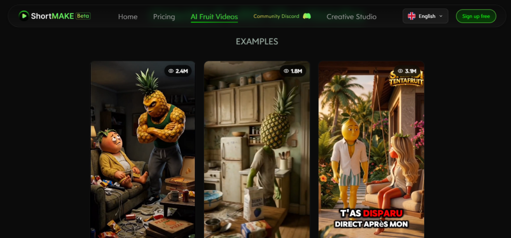 ShortMake screenshot