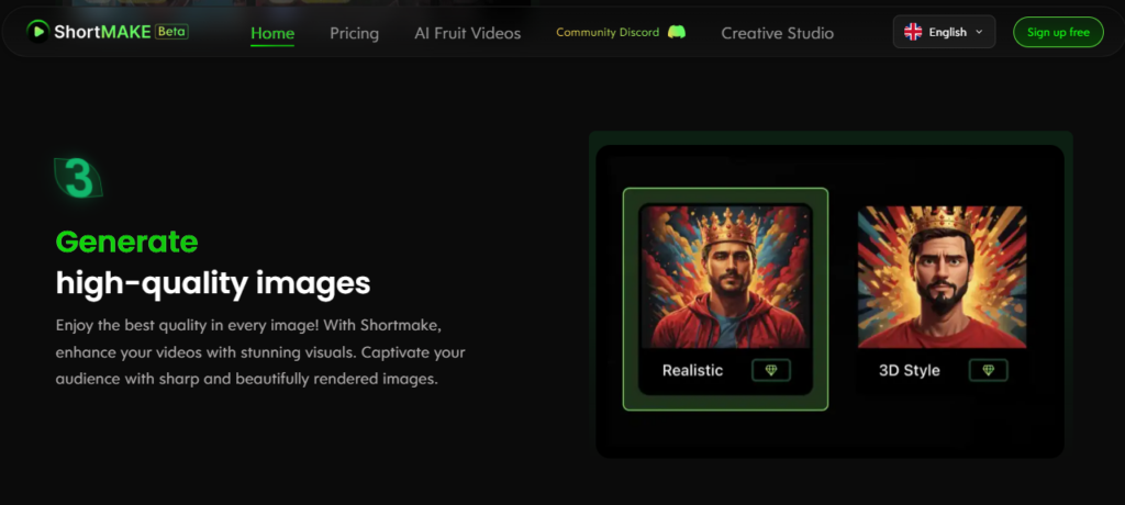 ShortMake screenshot