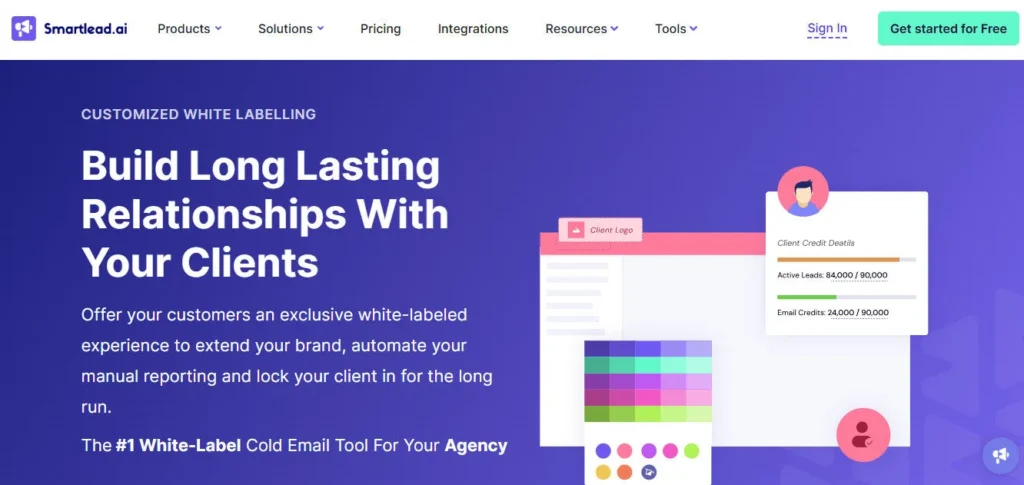 Smartlead AI screenshot