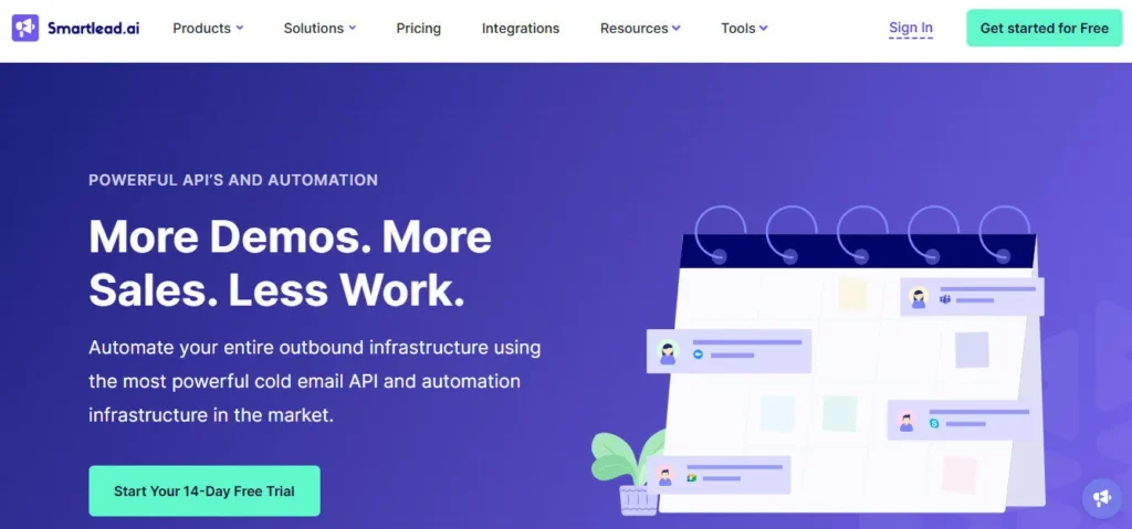 Smartlead AI screenshot