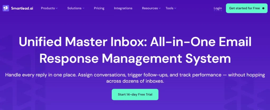 Smartlead AI screenshot