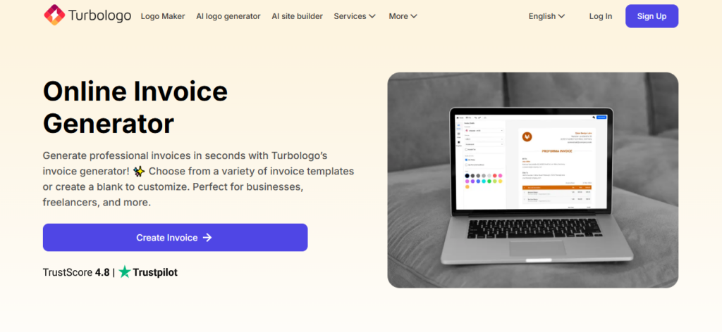 Turbologo screenshot
