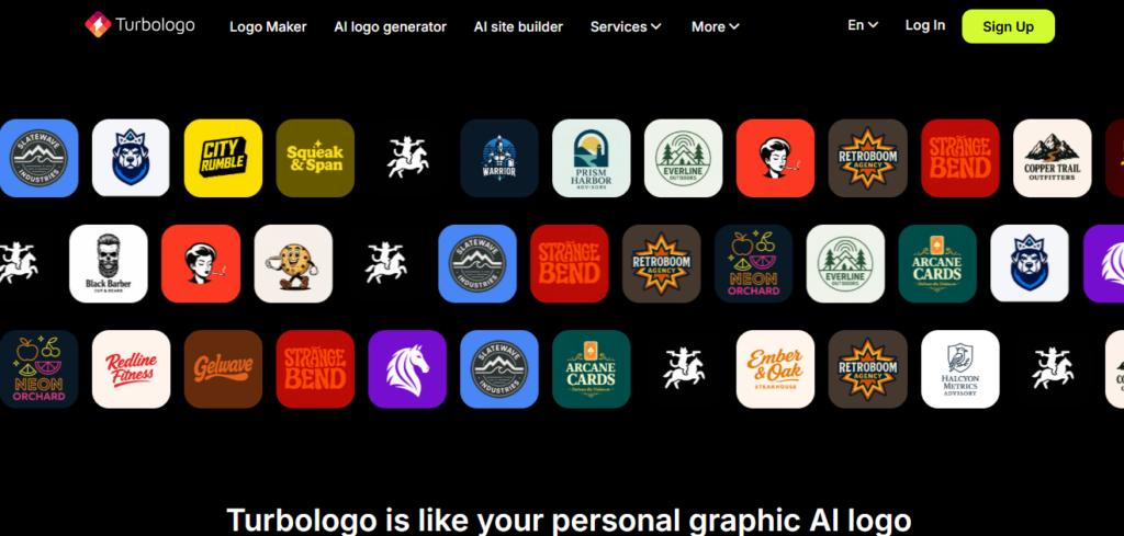 Turbologo screenshot