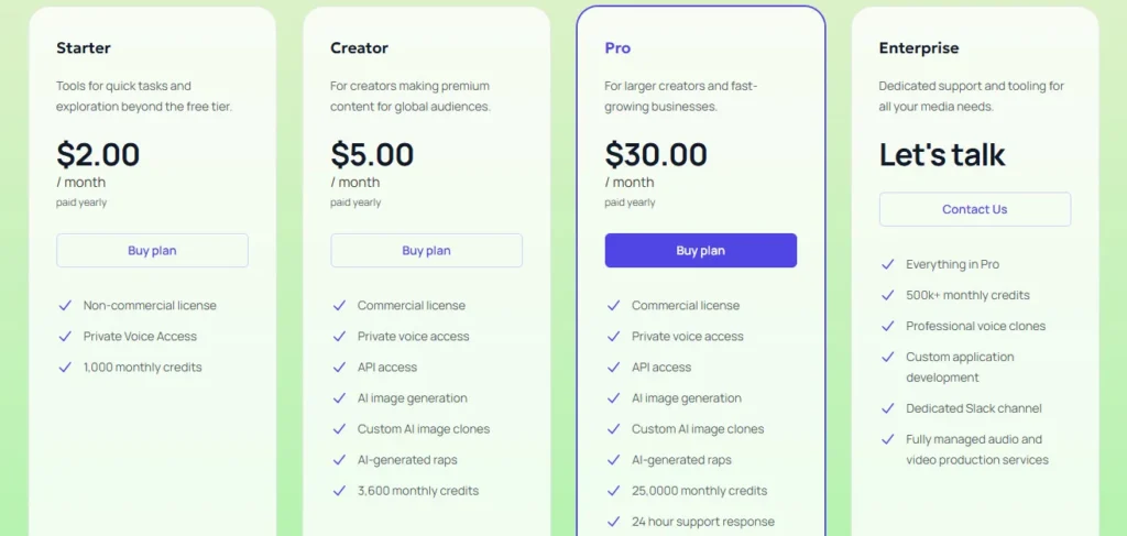 Uberduck screenshot