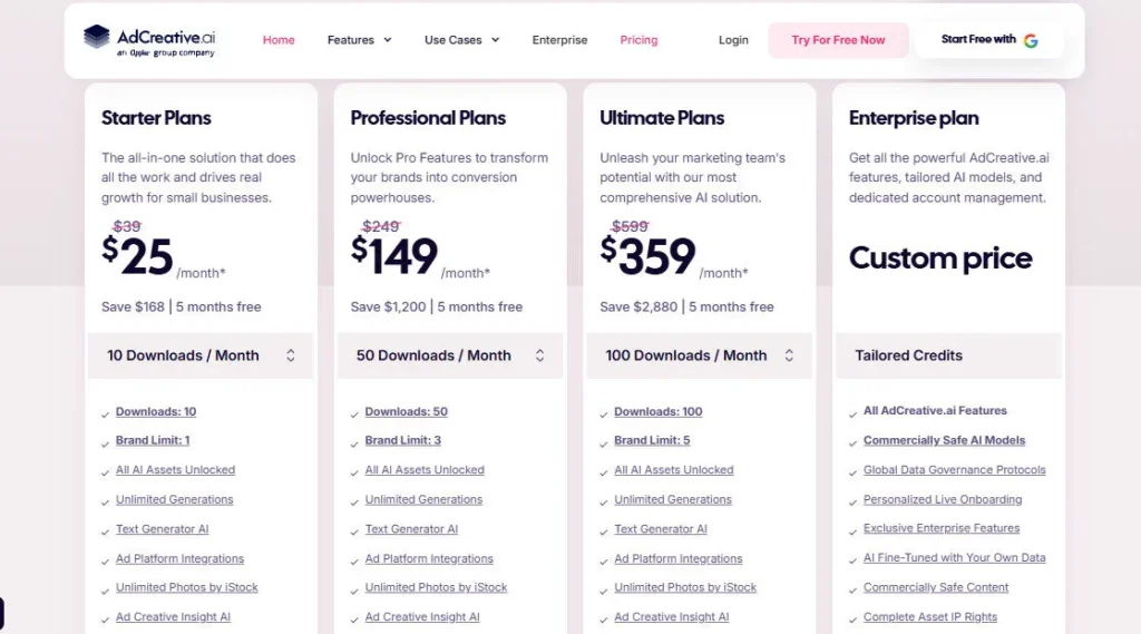 AdCreative AI screenshot