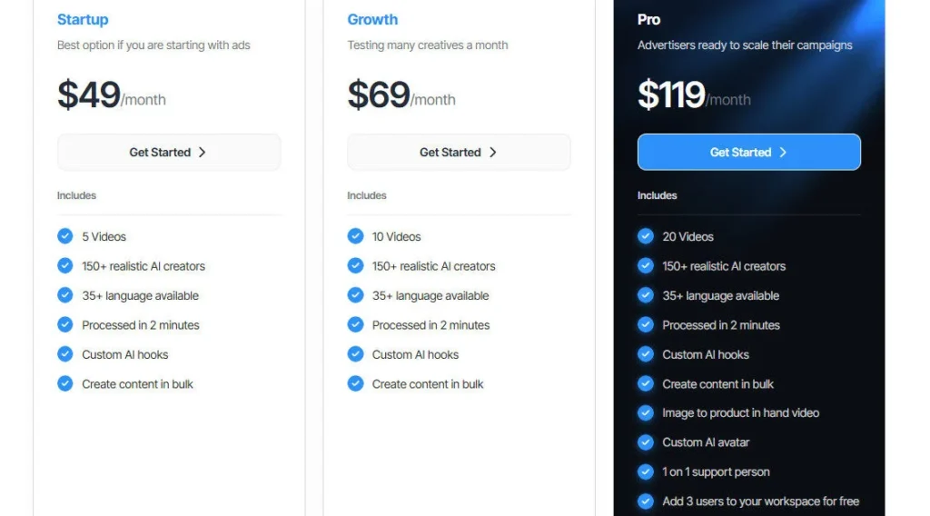 MakeUGC AI screenshot